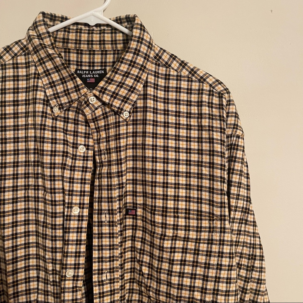 Vintage Ralph Lauren plaid flannel
